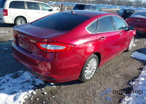 2016 Ford Fusion Energi Se Luxury from USA, damaged, VIN 3FA6P0PU1GR178594